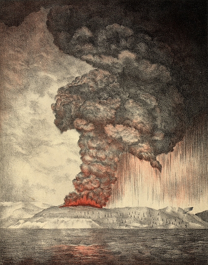 Krakatoa 1883 Eruption