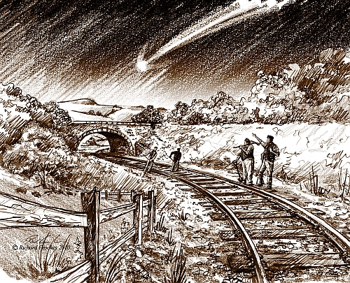 Yorkshire 1881 Meteorite (by Richard Crookes)